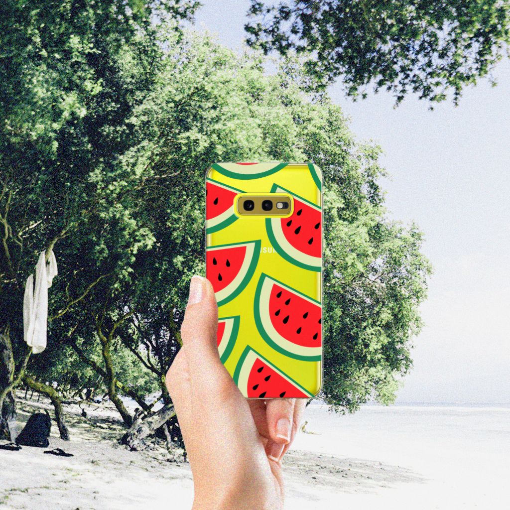 Samsung Galaxy S10e Siliconen Case Watermelons