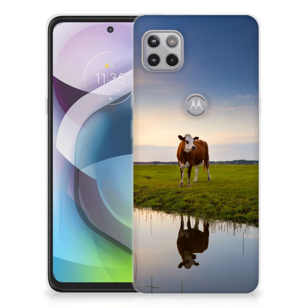 Motorola Moto G 5G TPU Hoesje Koe