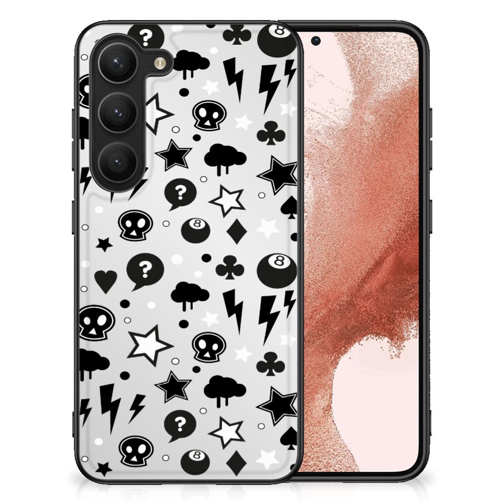 Telefoonhoesje Samsung Galaxy S23 Silver Punk B2C Telecom