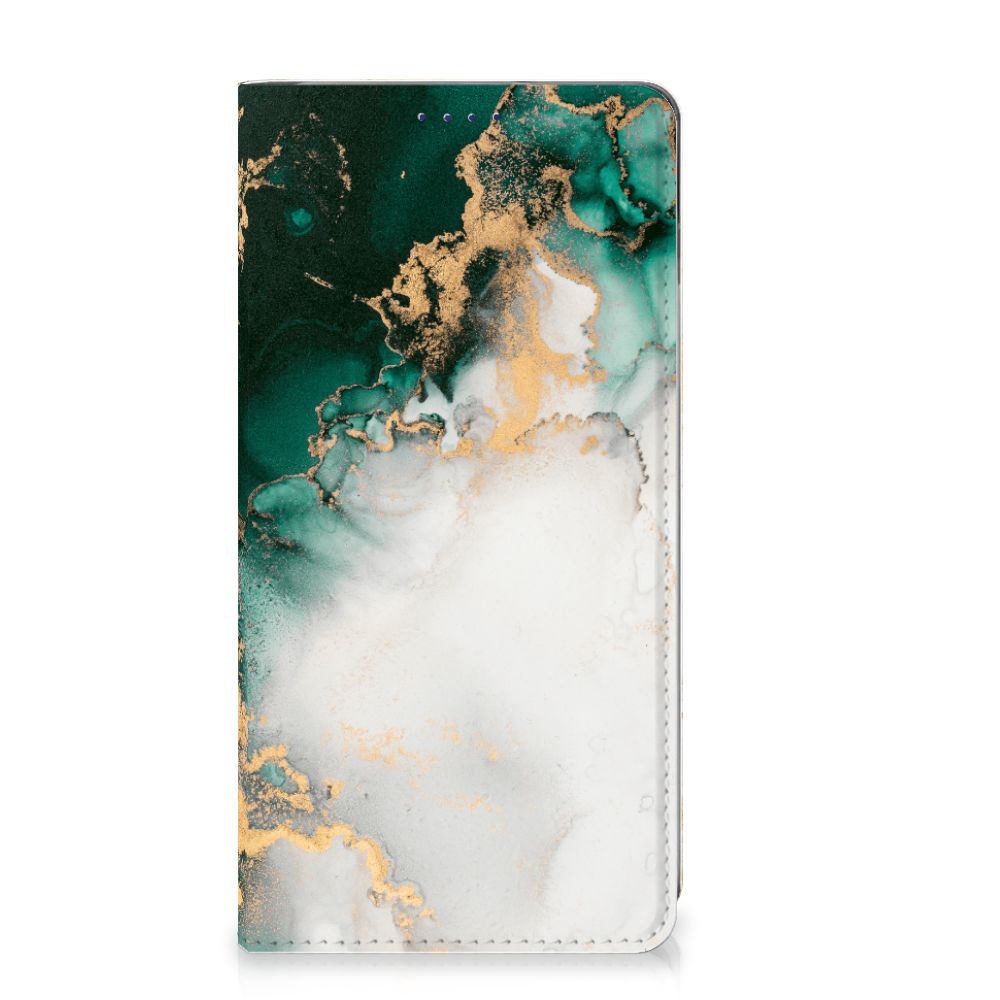 Standcase voor Samsung Galaxy S10 Marmer Groen - B2C Telecom