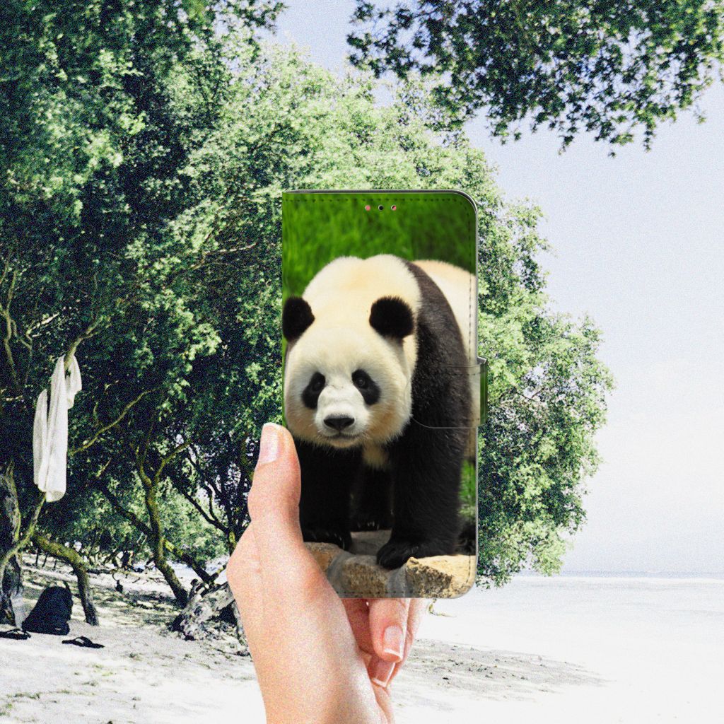 Samsung Galaxy A13 (4G) Telefoonhoesje met Pasjes Panda