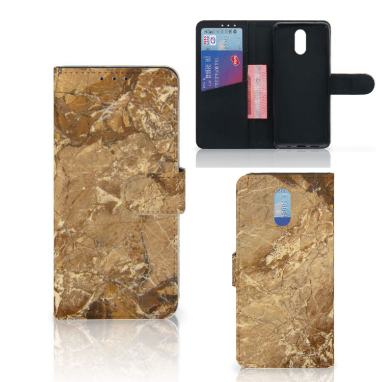 Nokia 2.3 Bookcase Marmer Creme