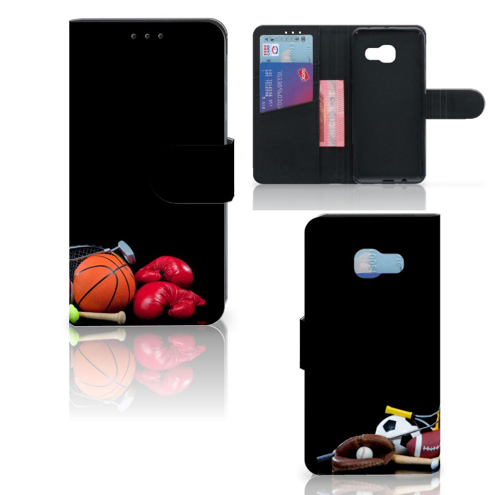 Samsung Galaxy A3 2017 Wallet Case met Pasjes Sports