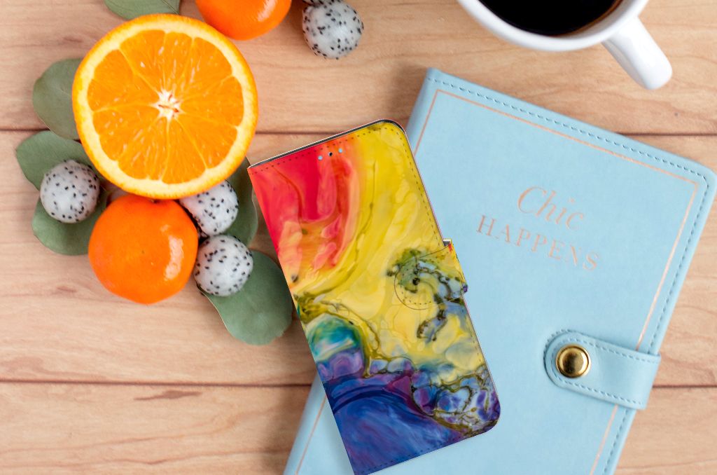 Hoesje OPPO Reno8 Pro Watercolor Dark