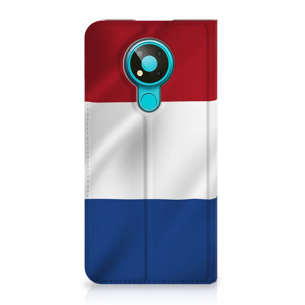 Nokia 3.4 Standcase Nederlandse Vlag - B2C Telecom