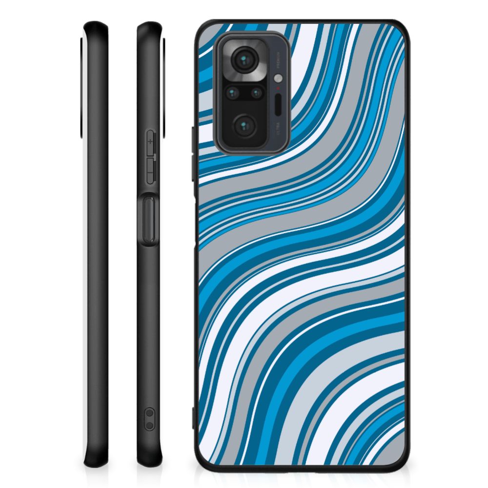 Xiaomi Redmi Note 10 Pro Back Case Waves Blue B2C Telecom