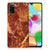 Samsung Galaxy A41 TPU Siliconen Hoesje Marmer Bruin B2C Telecom
