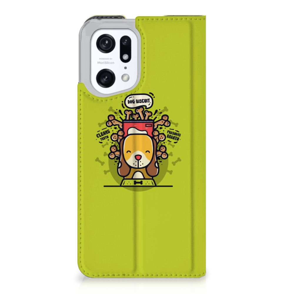 OPPO Find X5 Pro Magnet Case Doggy Biscuit - B2C Telecom
