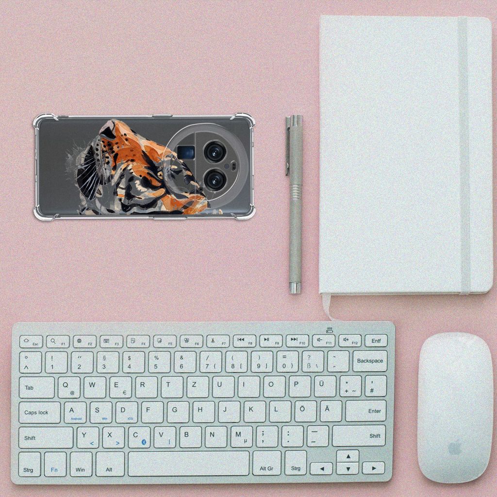 Back Cover OPPO Find X6 Pro Watercolor Tiger B2C Telecom