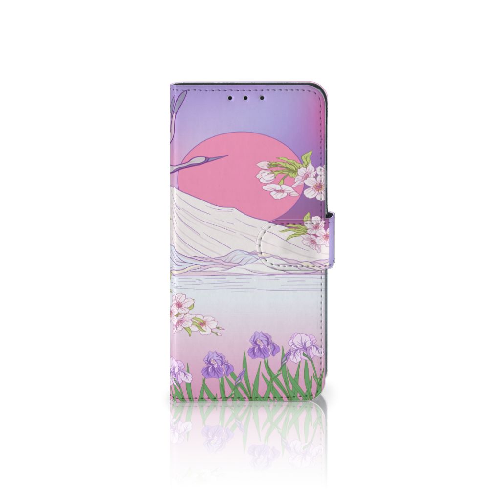 Alcatel 1S 2020 Telefoonhoesje met Pasjes Bird Flying