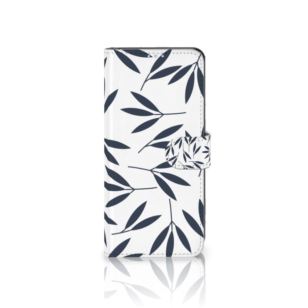 OPPO Reno 4 Pro 5G Hoesje Leaves Blue
