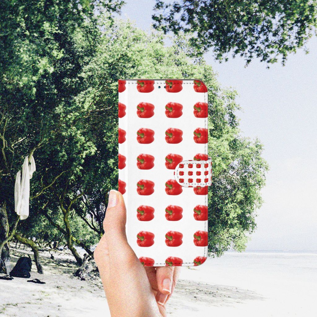 Nokia G50 Book Cover Paprika Red