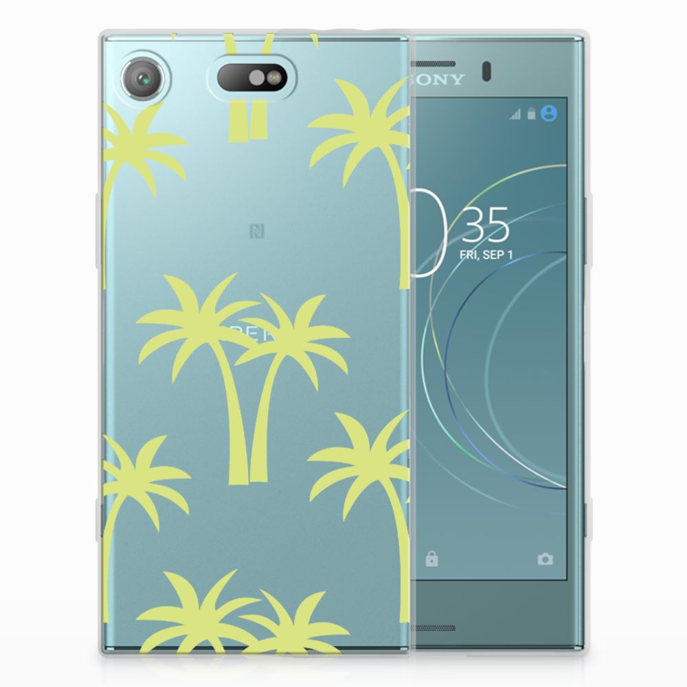 Sony Xperia XZ1 Compact TPU Case Palmtrees