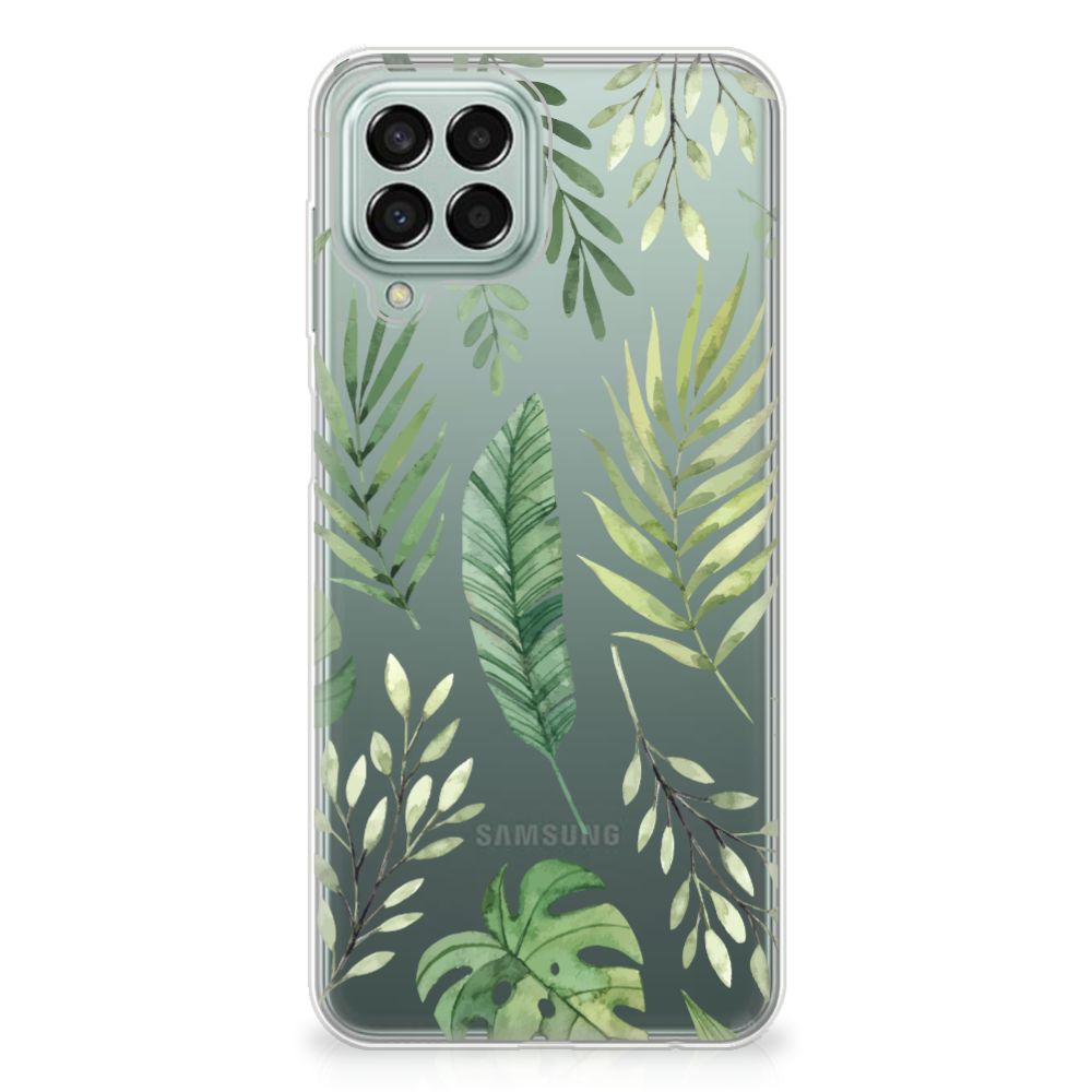 Samsung Galaxy M33 TPU Case Leaves