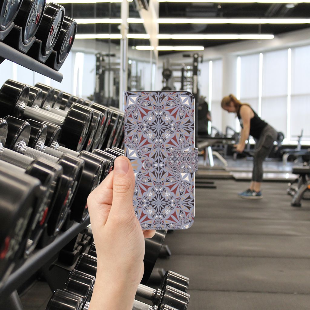 Samsung Galaxy A33 5G Bookcase Flower Tiles