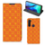 Motorola Moto G Pro Hoesje met Magneet Batik Oranje - B2C Telecom