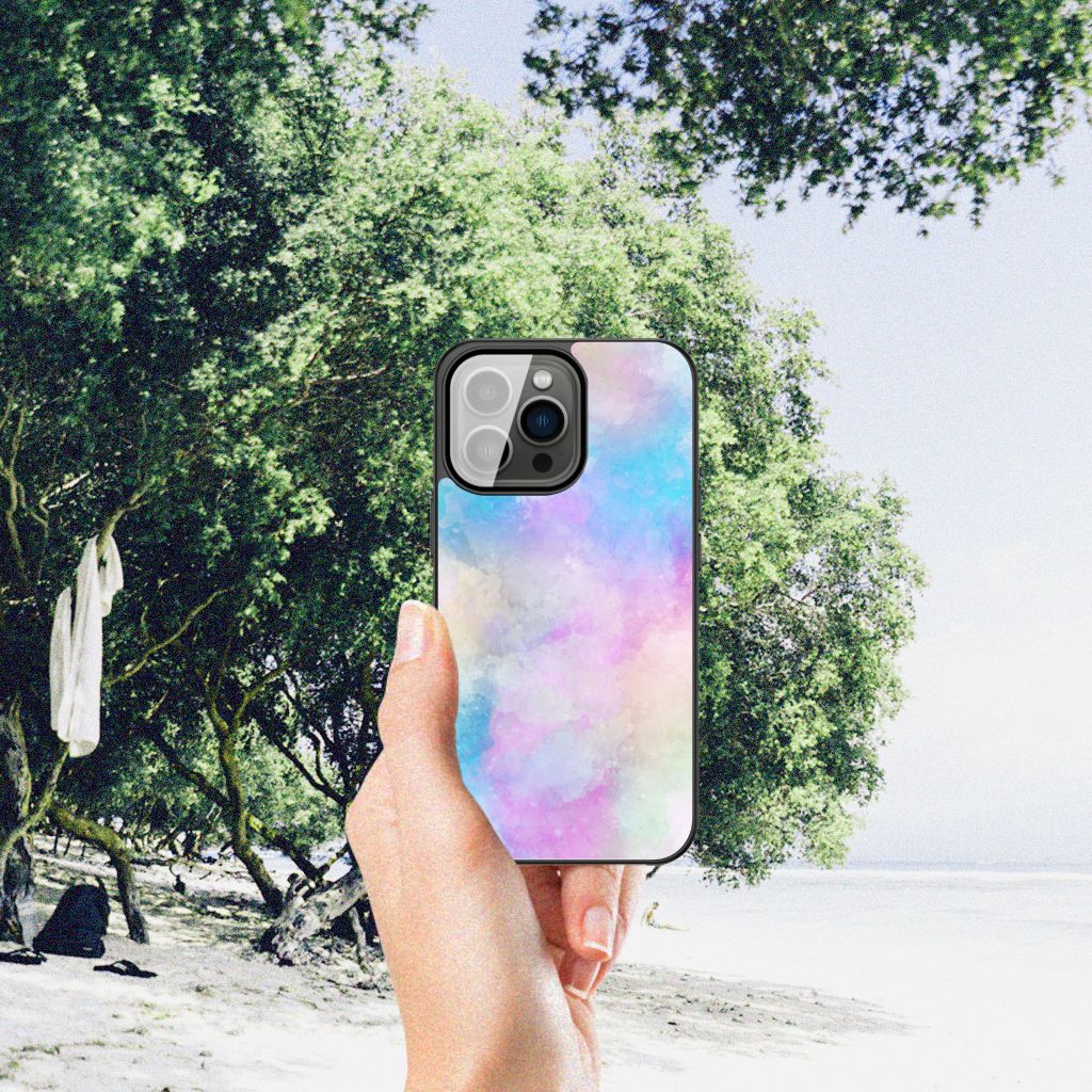 Kleurrijke Telefoonhoesje iPhone 13 Pro Watercolor Light B2C Telecom