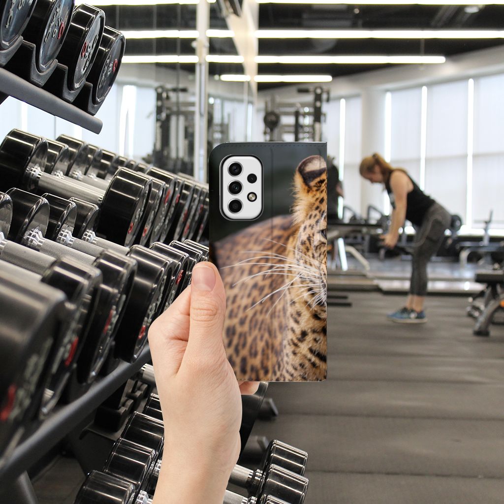 Samsung Galaxy A23 Hoesje maken Luipaard - B2C Telecom