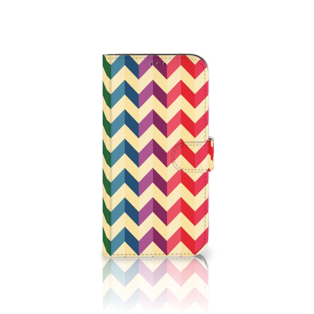 Apple iPhone 12 Pro Max Telefoon Hoesje Zigzag Multi Color