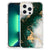 Anti-Shock Hoesje voor iPhone 13 Pro Max Marmer Groen met luxe marmerdesign en gouden accenten.