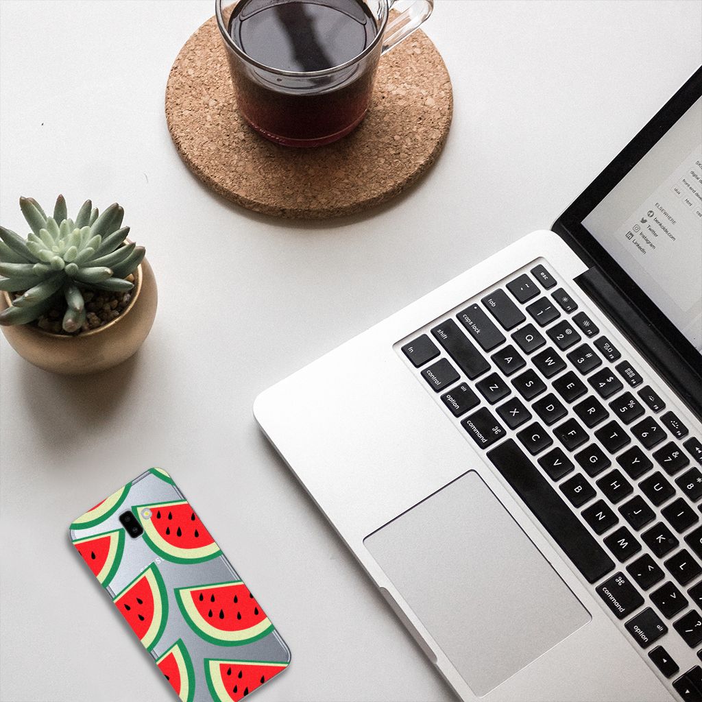 Samsung Galaxy J6 Plus (2018) Siliconen Case Watermelons