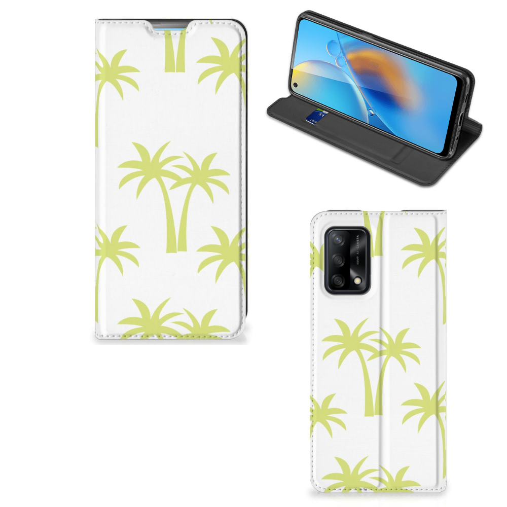 OPPO A74 4G Smart Cover Palmtrees - B2C Telecom