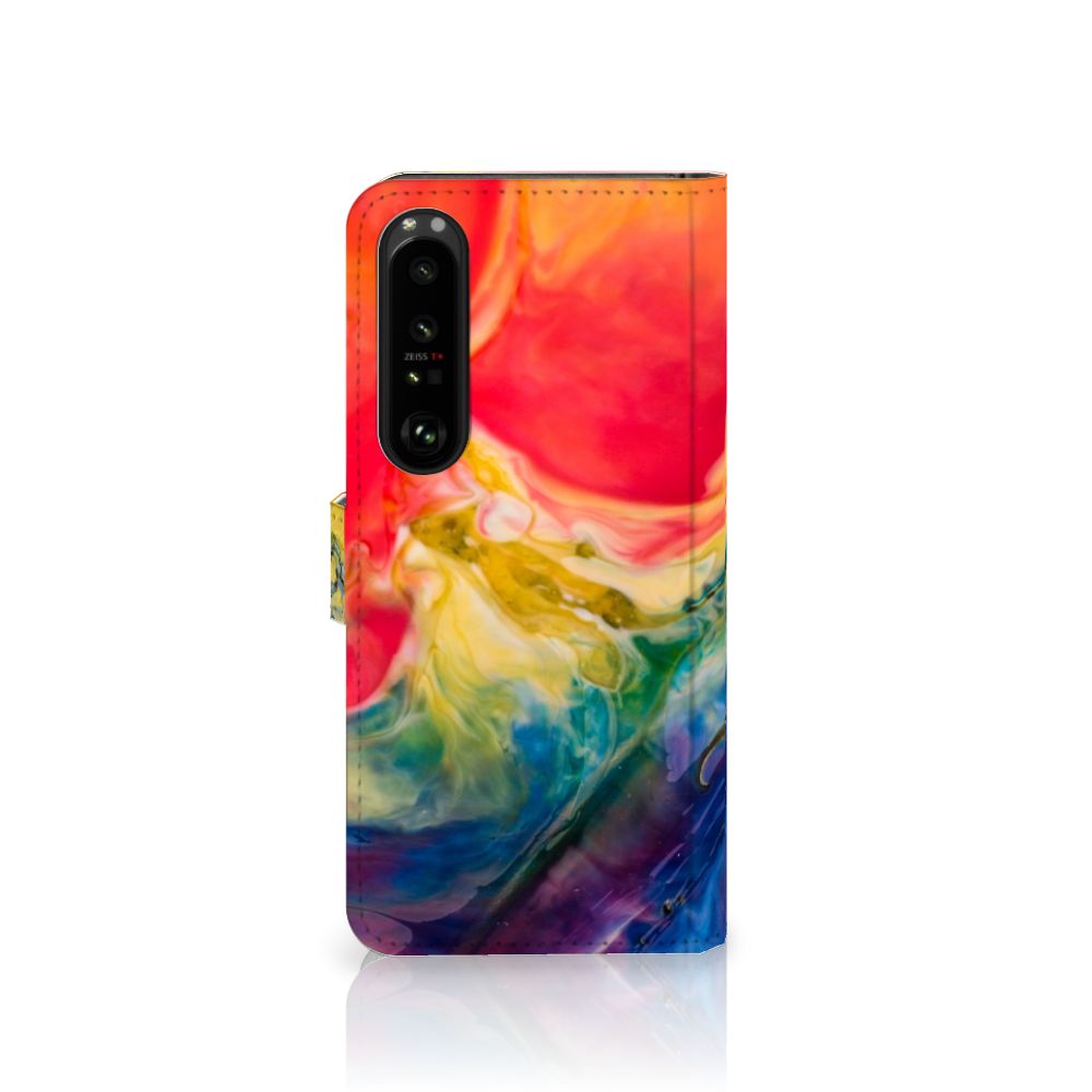 Hoesje Sony Xperia 1 IV Watercolor Dark