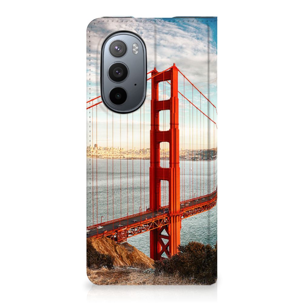 Motorola Edge 30 Pro Book Cover Golden Gate Bridge - B2C Telecom