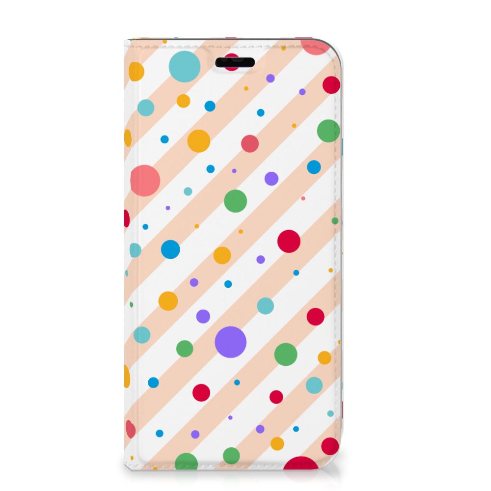 Huawei P Smart Plus Hoesje met Magneet Dots