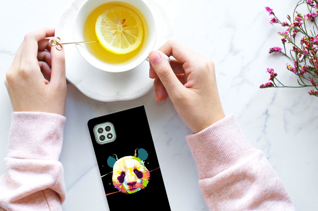 Samsung Galaxy A22 5G Magnet Case Panda Color - B2C Telecom