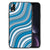 Apple iPhone XR Back Case Waves Blue