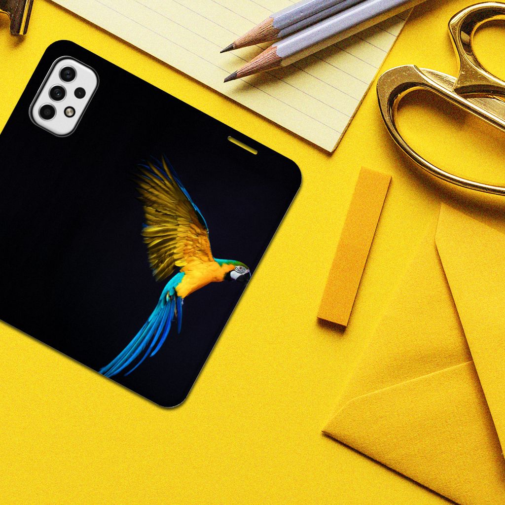 Samsung Galaxy A23 Hoesje maken Papegaai - B2C Telecom