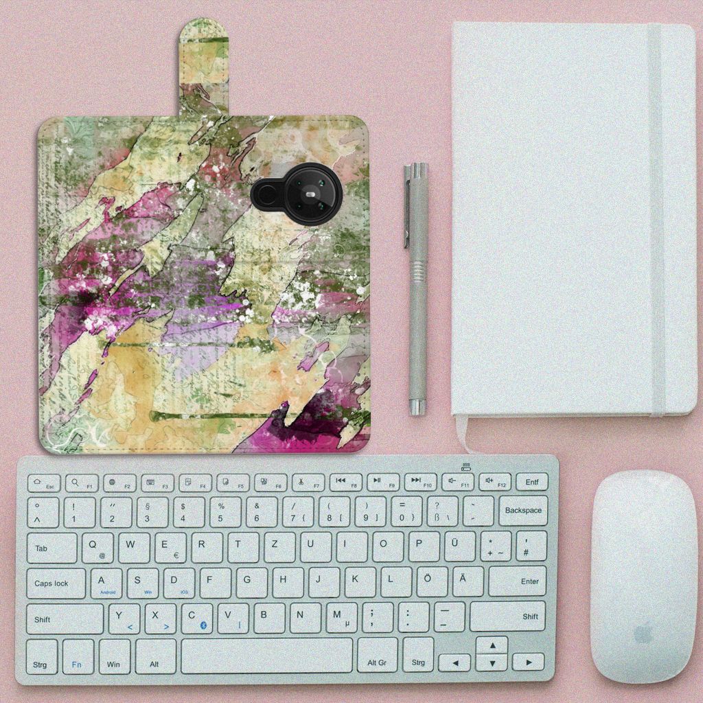 Hoesje Nokia 5.3 Letter Painting