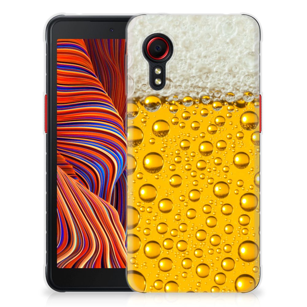 Samsung Galaxy Xcover 5 Siliconen Case Bier