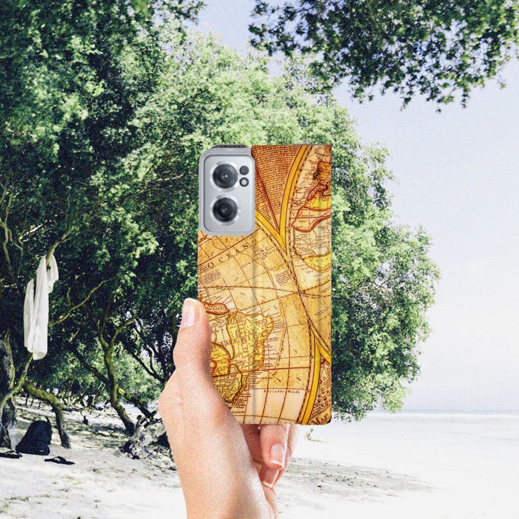 OnePlus Nord CE 2 5G Book Cover Kompas - B2C Telecom