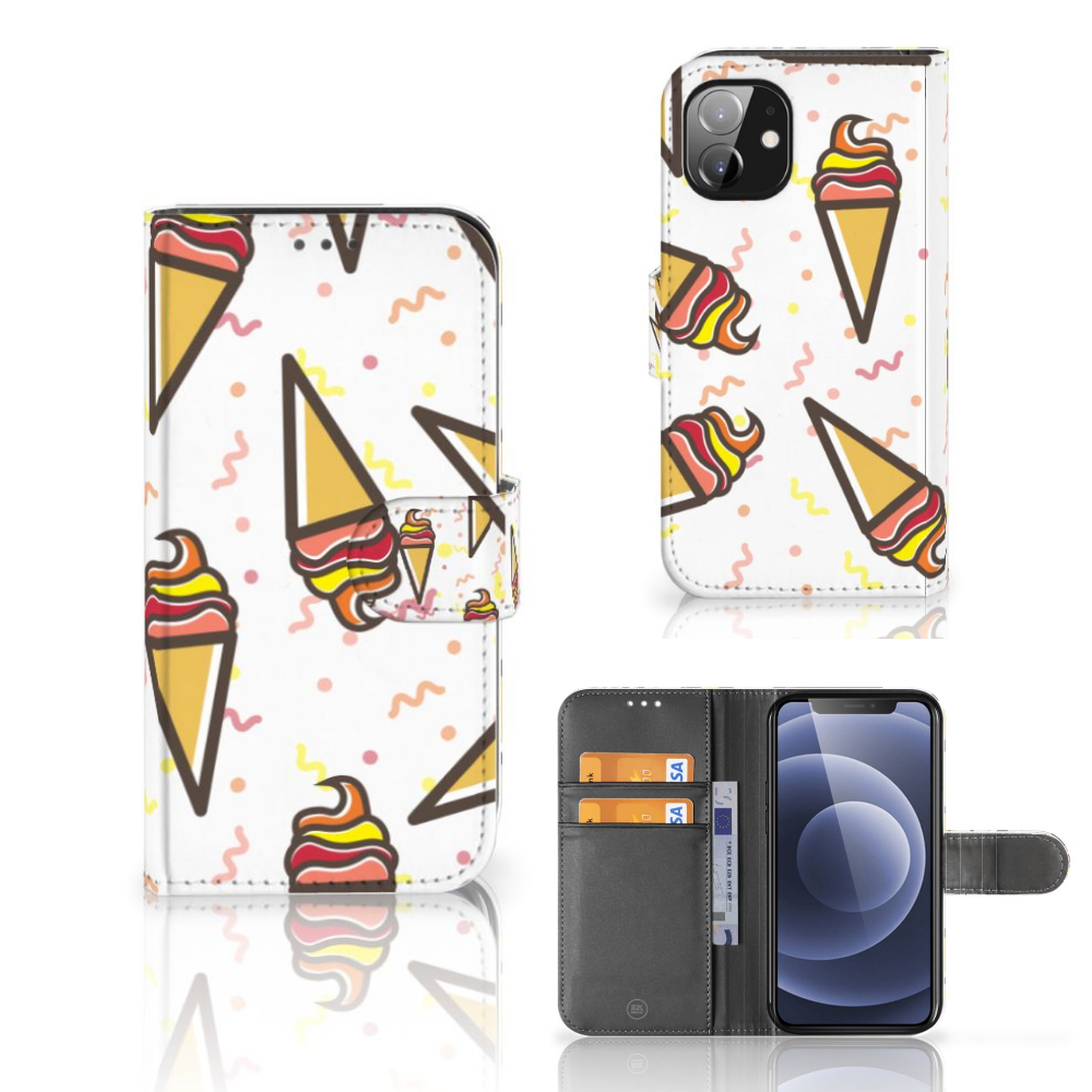 Apple iPhone 12 Mini Book Cover Icecream