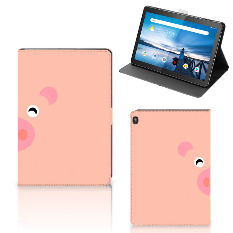 Lenovo Tablet M10 Hippe Tablet Hoes Pig