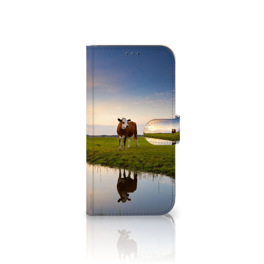 Apple iPhone 12 Pro Max Telefoonhoesje met Pasjes Koe