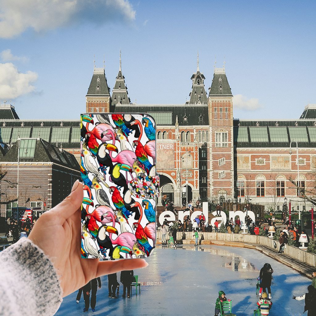 iPhone 13 Pro Max Telefoonhoesje met Pasjes Birds