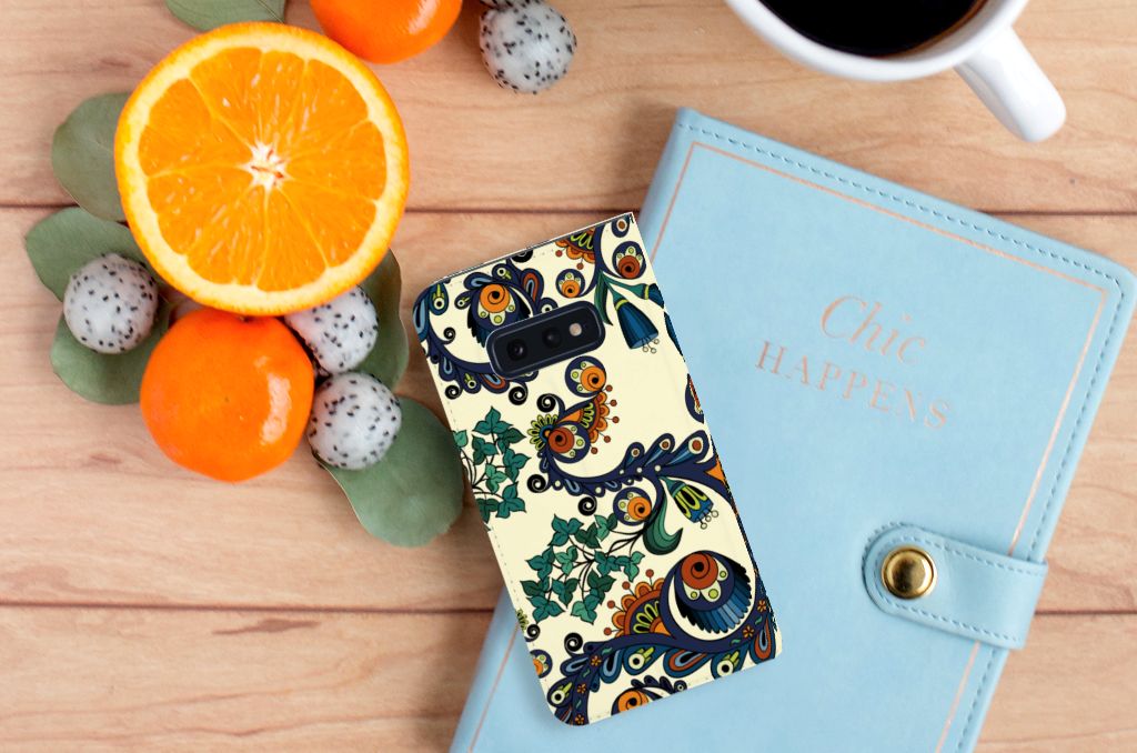 Telefoon Hoesje Samsung Galaxy S10e Barok Flower