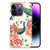 TPU Hoesje voor Apple iPhone 14 Pro Pink Peacock B2C Telecom