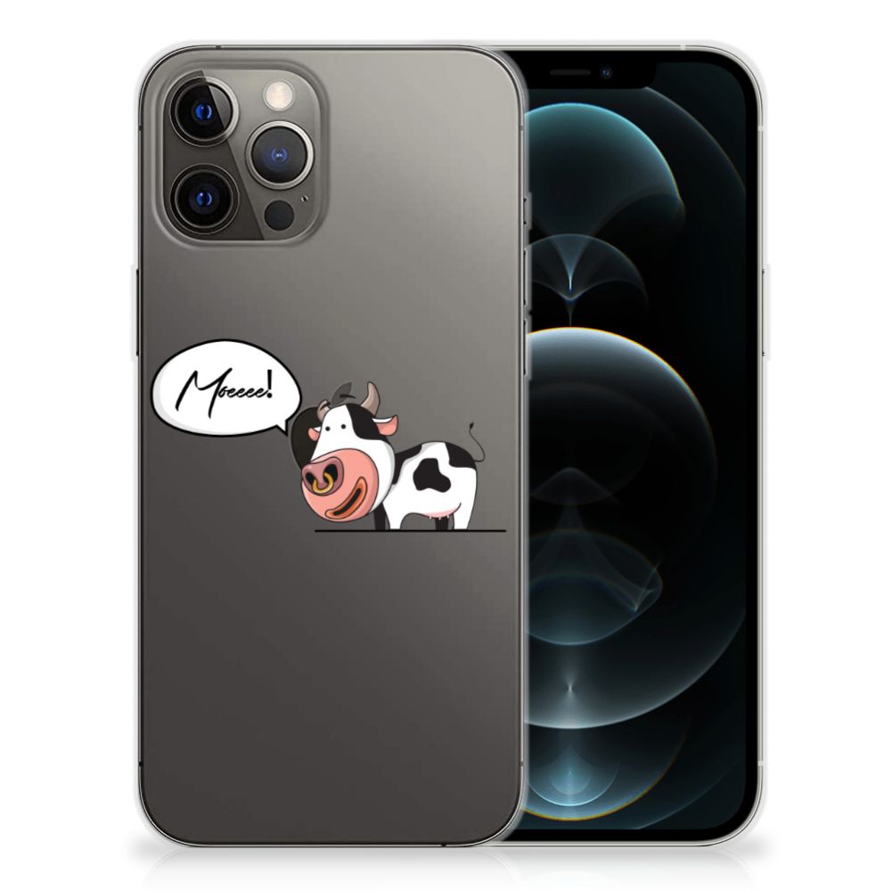 iPhone 12 Pro Max Telefoonhoesje met Naam Cow B2C Telecom