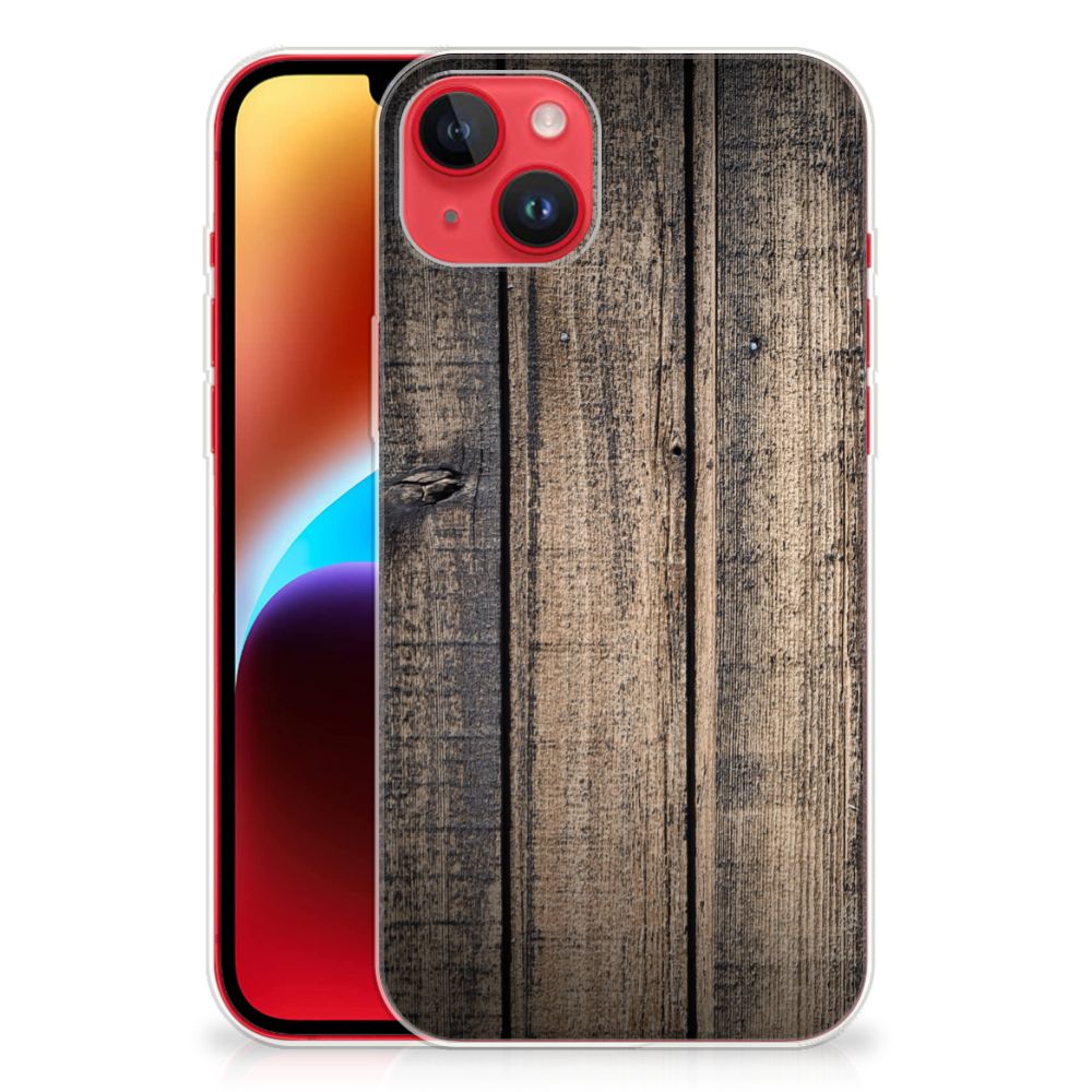 iPhone 14 Plus Bumper Hoesje Steigerhout