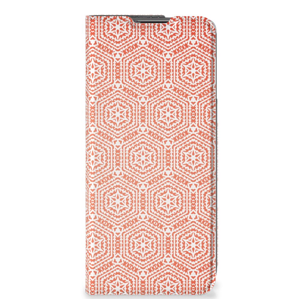 OnePlus Nord CE 2 5G Hoesje met Magneet Pattern Orange - B2C Telecom