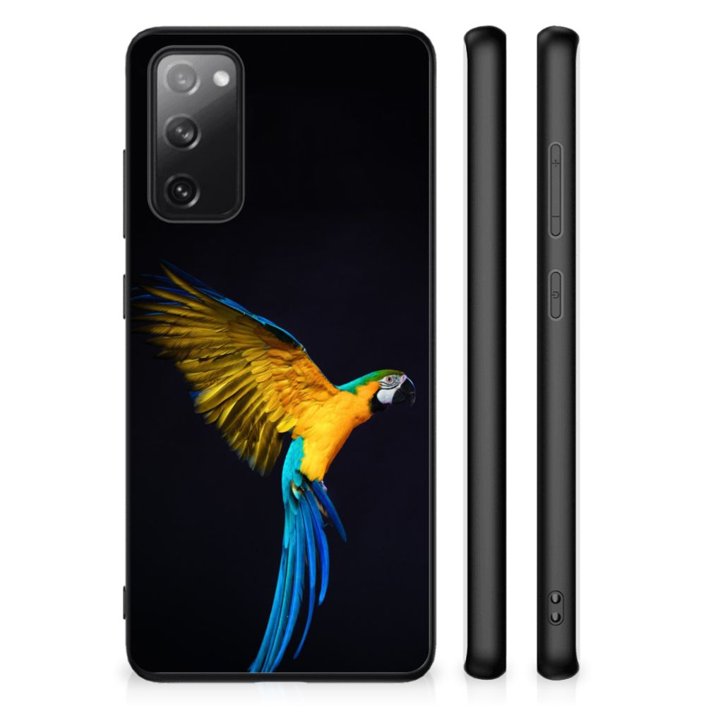 Samsung Galaxy S20 FE Dierenprint Telefoonhoesje Papegaai B2C Telecom
