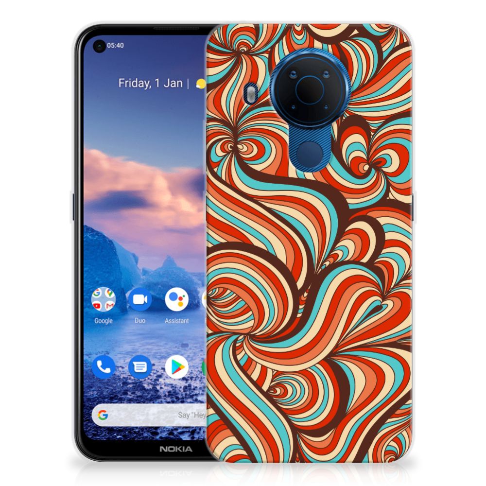 Nokia 5.4 Hoesje maken Retro