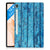 Samsung Galaxy Tab S7FE Silicone Tablet Hoes Wood Blue - B2C Telecom