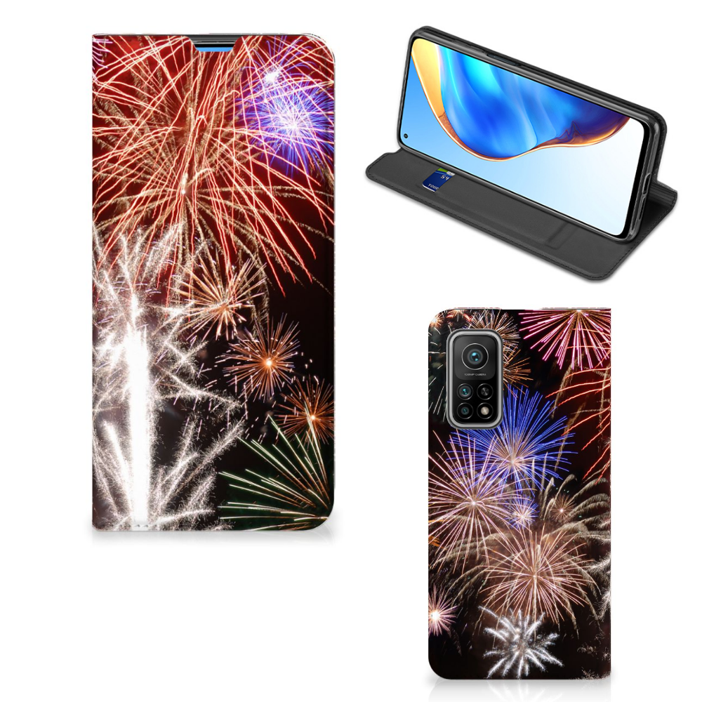 Xiaomi Mi 10T | 10T Pro Hippe Standcase Vuurwerk - B2C Telecom