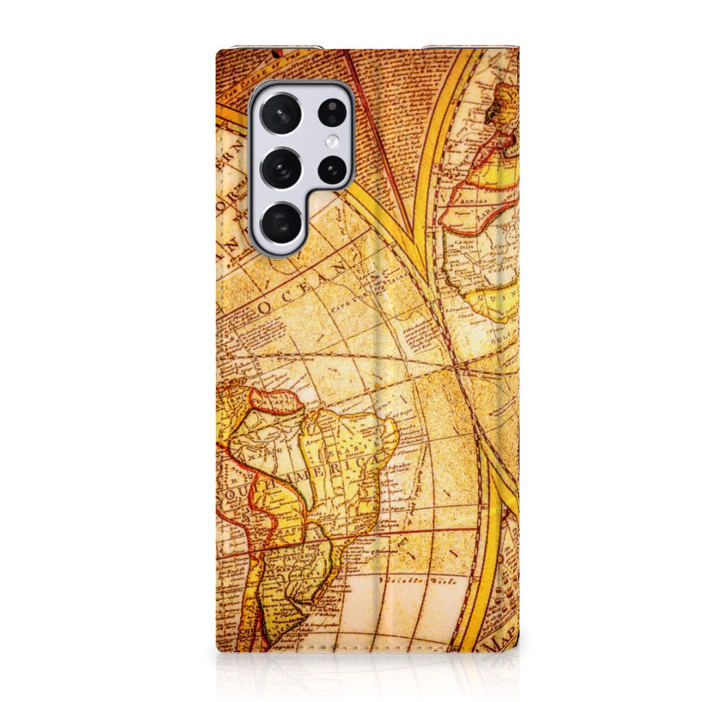 Samsung Galaxy S22 Ultra Book Cover Kompas - B2C Telecom