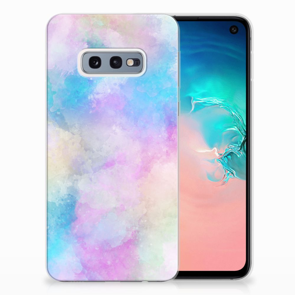 Hoesje maken Samsung Galaxy S10e Watercolor Light